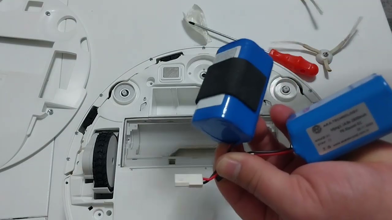 Robot Süpürge Batarya Değişimi